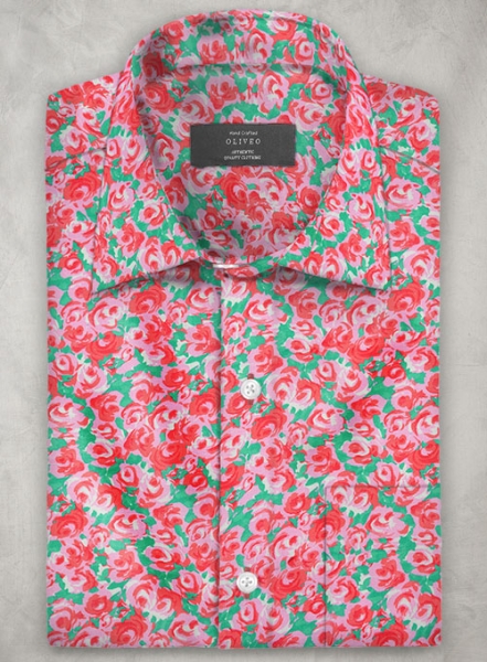 Italian Linen Valexi Shirt - Half Sleeves