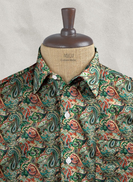 Italian Linen Arnero Shirt - Half Sleeves