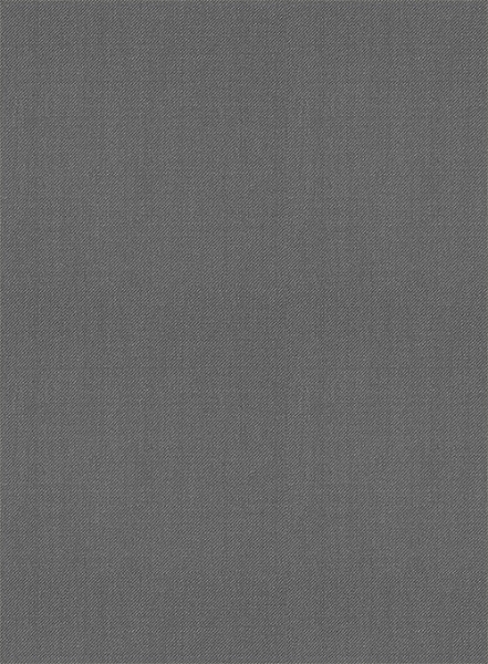Scabal Flat Gray Wool Suit
