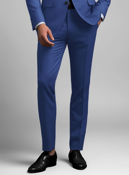 Scabal Egyptian Blue Wool Suit