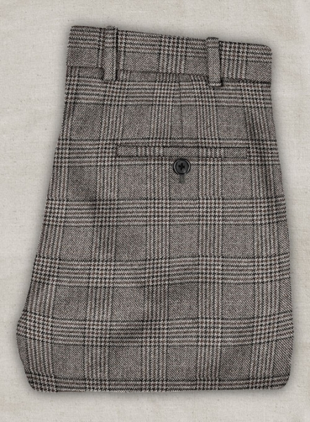 Fabri Checks Tweed Pants