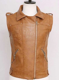 Leather Biker Vest # 316 Leather Biker Vest # 316
