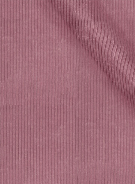 Pink Opera Thick Stretch Corduroy Jacket
