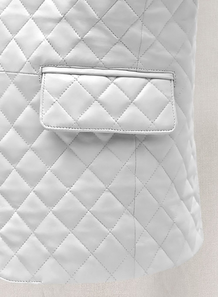 Bocelli Tuxedo Quilted Leather Blazer