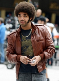 Drake Graham Anchorman 2: The Legend Continues Leather Jacket Drake Graham Anchorman 2: The Legend Continues Leather Jacket