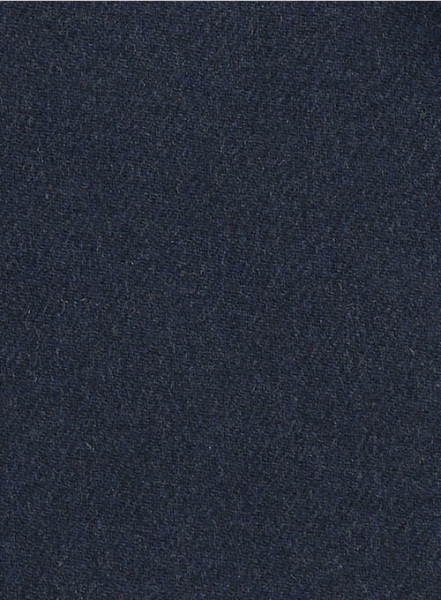 Blue Heavy Tweed Overcoat