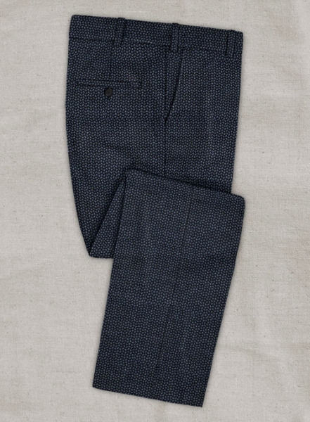Reda Blue Quini Tweed Pants