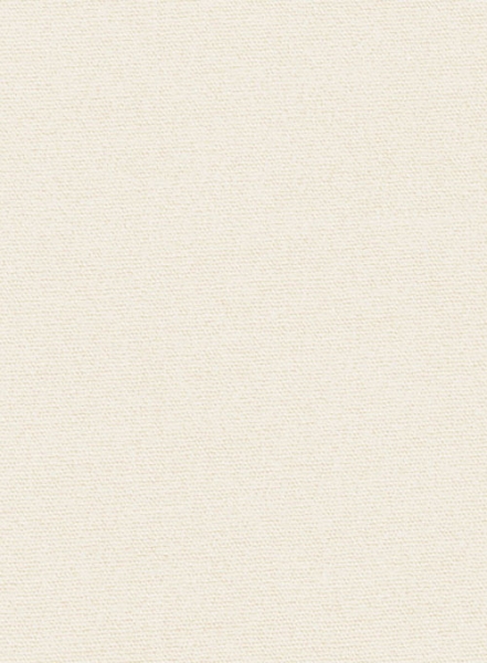 Light Beige Feather Cotton Canvas Stretch Jeans
