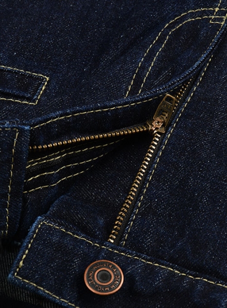 Dark Blue Biker Jeans #111