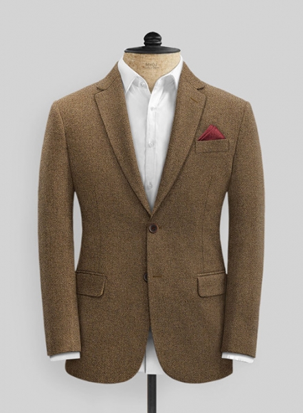Royal Brown Heavy Tweed Suit