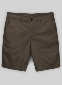 Brown Summer Weight Chino Shorts