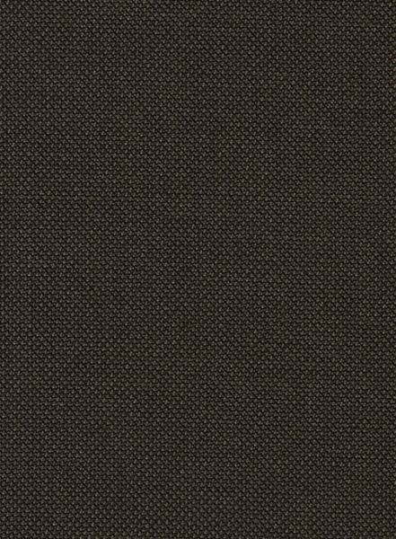 Birdseye Wool Brown Jacket
