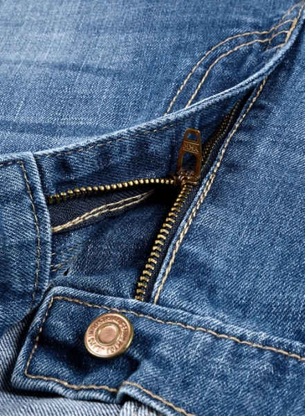 Dagger Stretch Stone Wash Ripped Jeans