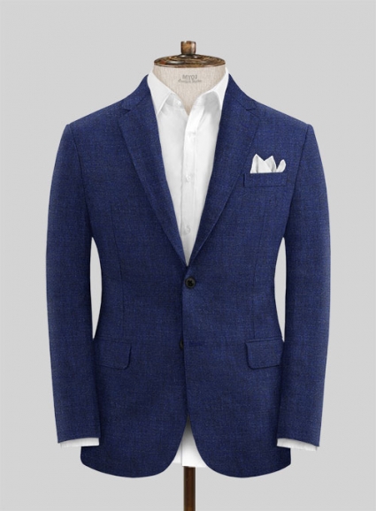 Solbiati Indigo Linen Jacket