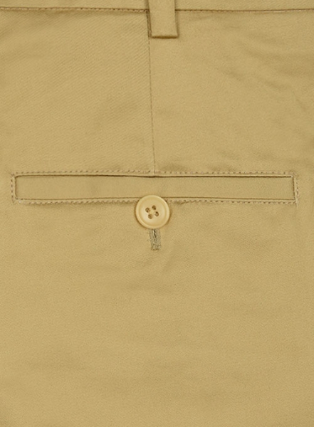 Khaki Fine Twill Formal Chinos