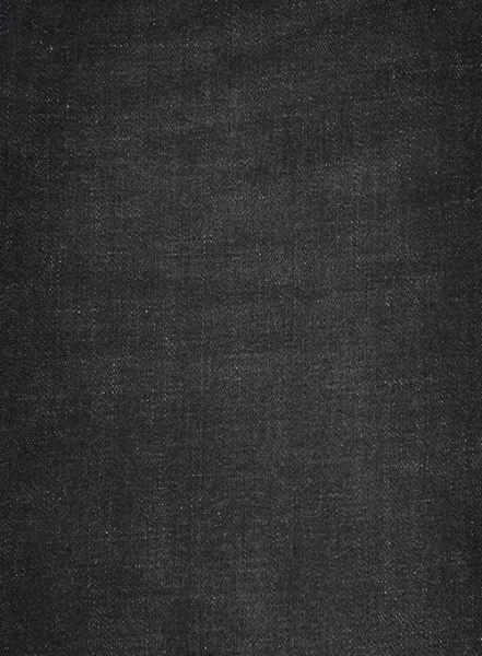 Logan Black Stretch Hard Wash Whisker Jeans