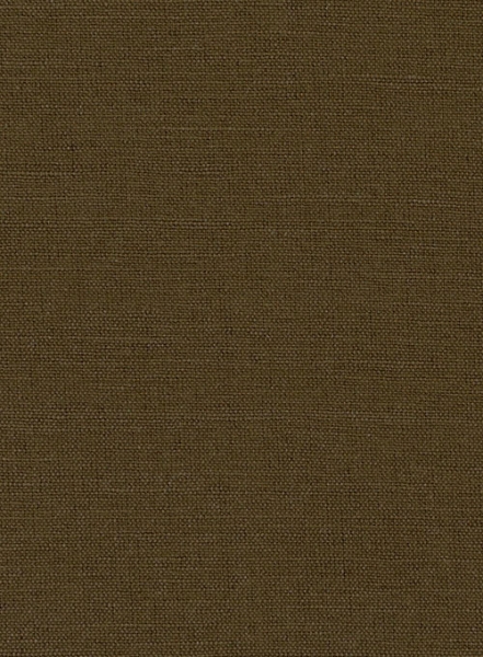 Safari Congo Brown Cotton Linen Shorts