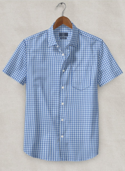 S.I.C. Tess. Italian Cotton Esindo Shirt - Half Sleeves