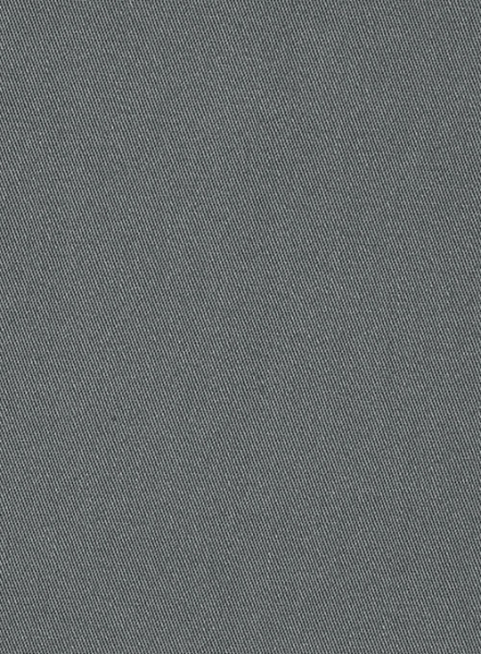 Gray Cotton Power Stretch Chino Jeans