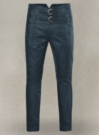 Soft Winsor Blue Jim Morrison Leather Pants Soft Winsor Blue Jim Morrison Leather Pants