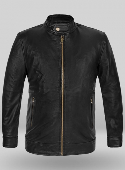Black Zac Efron Baywatch Leather Jacket