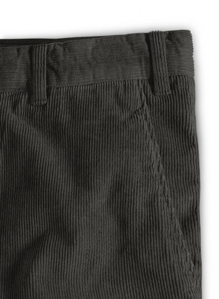 Dark Gray Corduroy Trousers