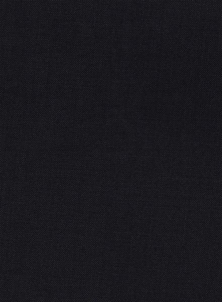 Stretch Midnight Blue Wool Pants