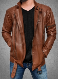 Cruiser Biker Leather Jacket  Cruiser Biker Leather Jacket