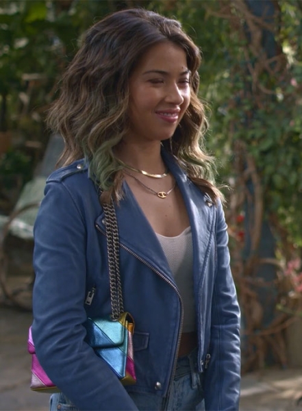 Nichole Sakura Maggie Leather Jacket