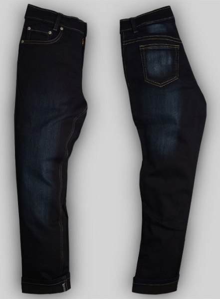 Body Sucker Stretch Hard Wash Scraped Jeans