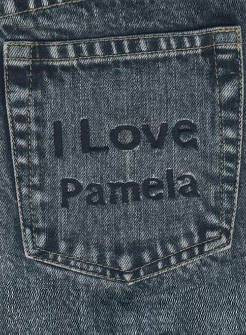 jeans with embroidered back pockets