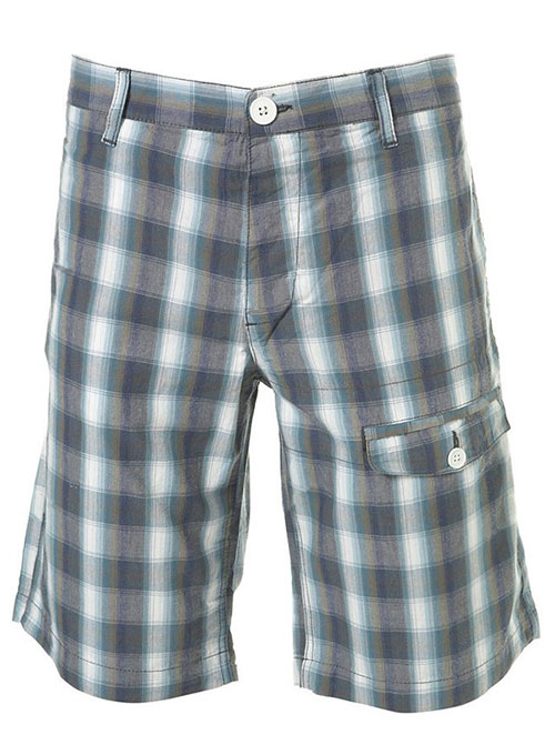 Madras Plaid - Light Weight Cargo Shorts # 553, MakeYourOwnJeans®