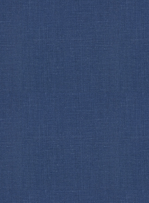 Azure Blue Linen Pants