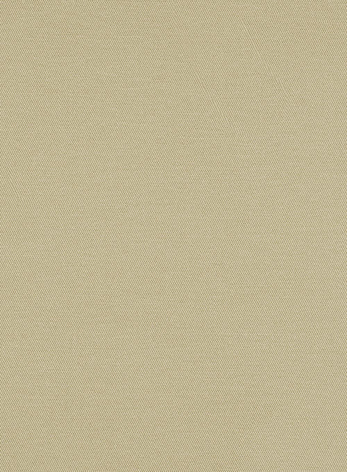 Beige Peach Finish Chino Pants