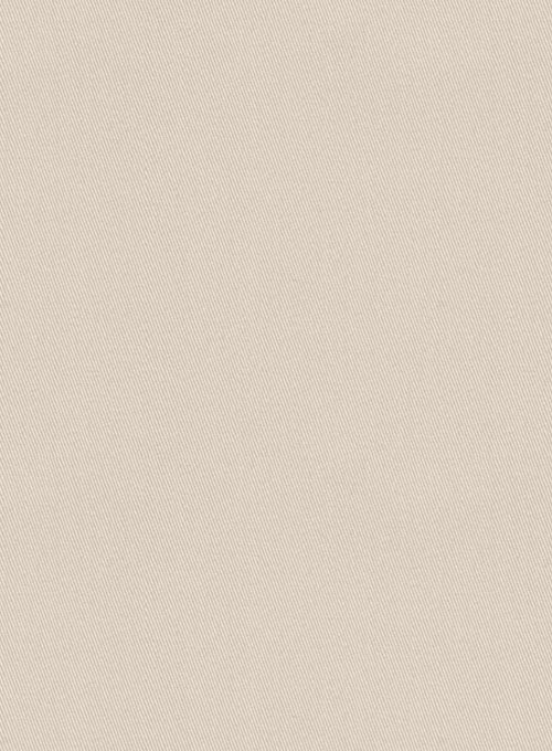 Beige Stretch Chino Jeans