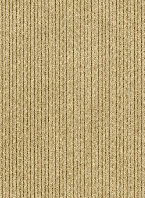 Beige Thick Corduroy Trousers - 8 Wales