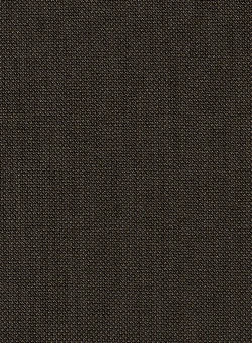 Birdseye Wool Brown Pants
