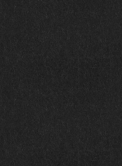 Black Flannel Wool Pants