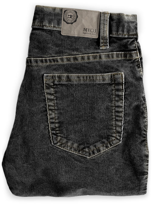 black cord jeans