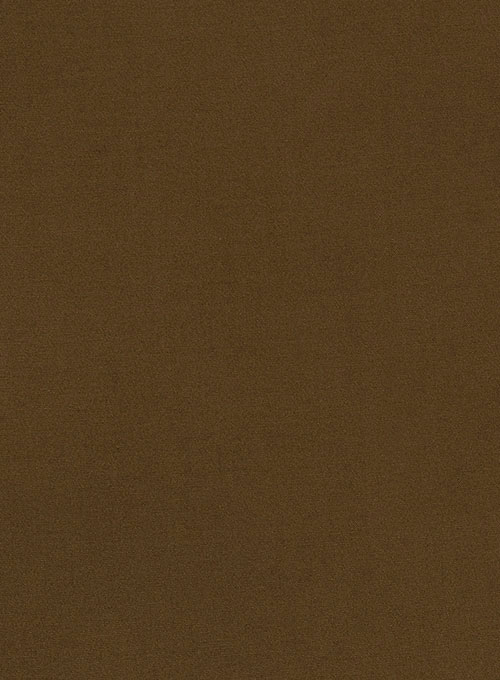 Brown Feather Cotton Canvas Stretch Chino Pants - Click Image to Close