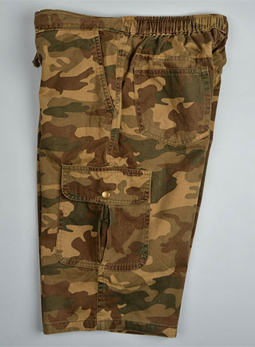 cargo drawstring shorts