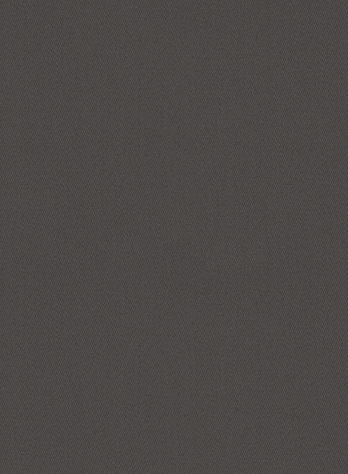 Charcoal Gray Stretch Chino Pants