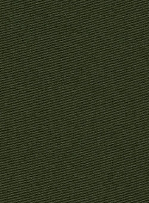 dark olive green chinos