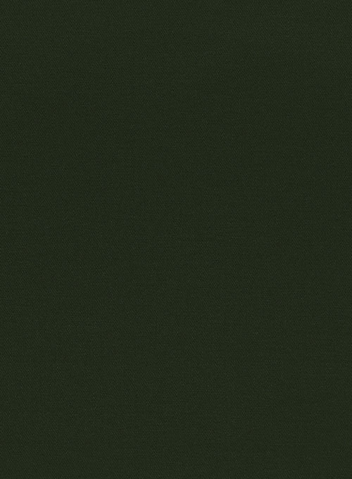 Dark Olive Green Formal Chinos