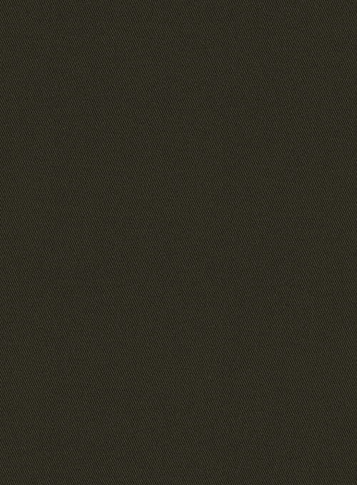Dark Olive Green Chino Pants