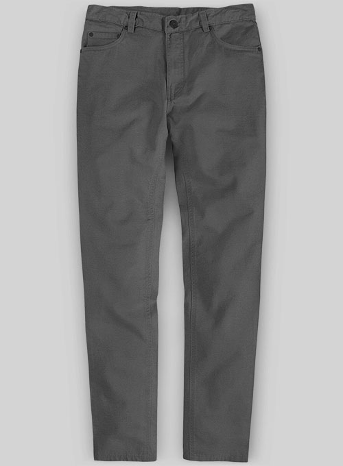 Dark Gray Stretch Chino Jeans Dark Gray Stretch Chino Jeans