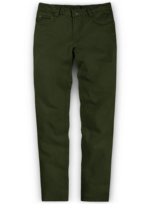 dark green jeans womens