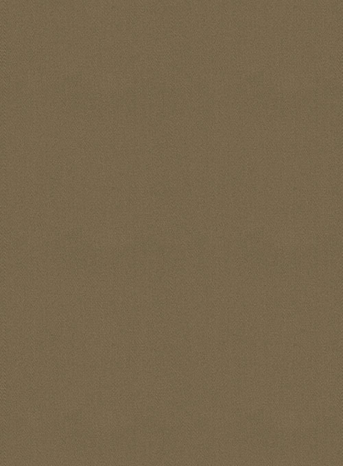Easy Pants Dark Beige Cotton Canvas