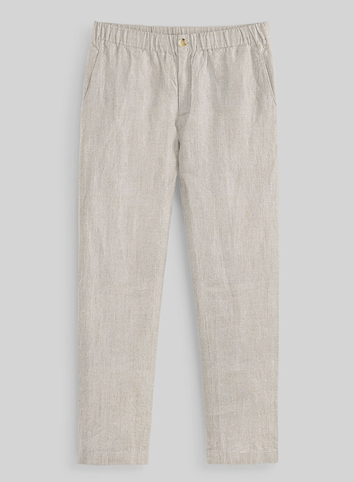 Easy Pants Pure Barn Beige Linen
