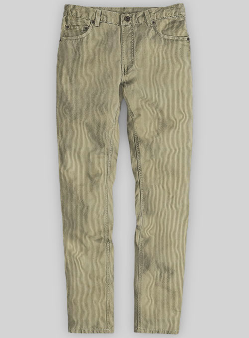 Fawn Corduroy Jeans - 8 Wales